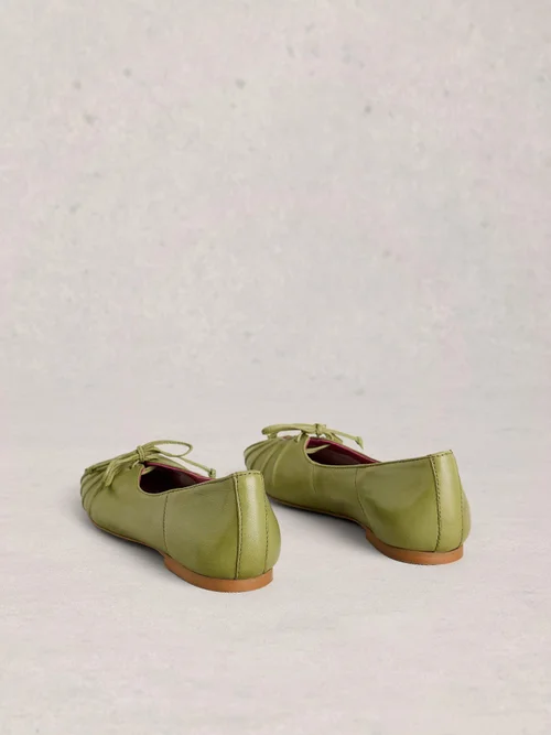 Ballerinas mit Schleife - Mid Green - 41 Bild 4