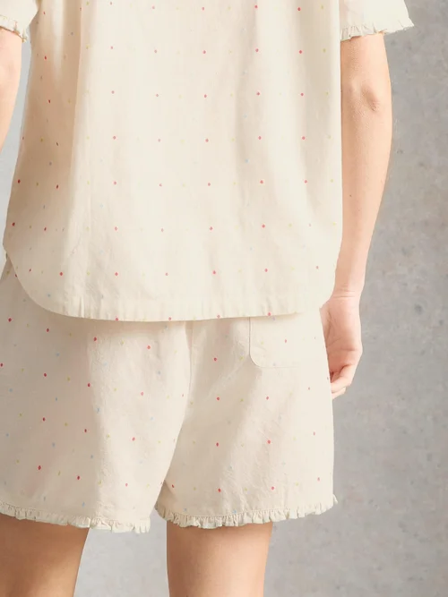 Pyjamashorts Nelly - Ivory Mlt - XL Bild 4