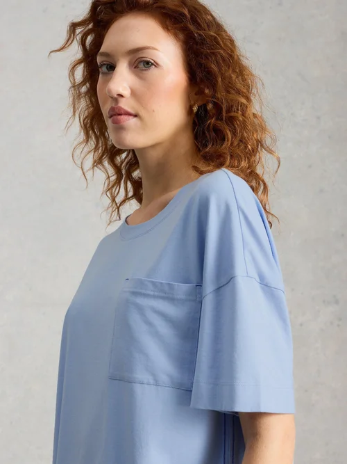 Pyjamatop Maya - Dus Blue - XXXL Bild 3