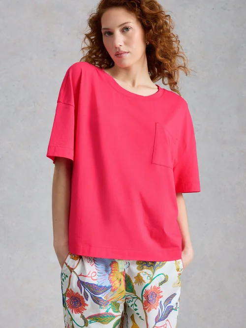 Pyjamatop Maya - Mid Pink - XL Bild 3