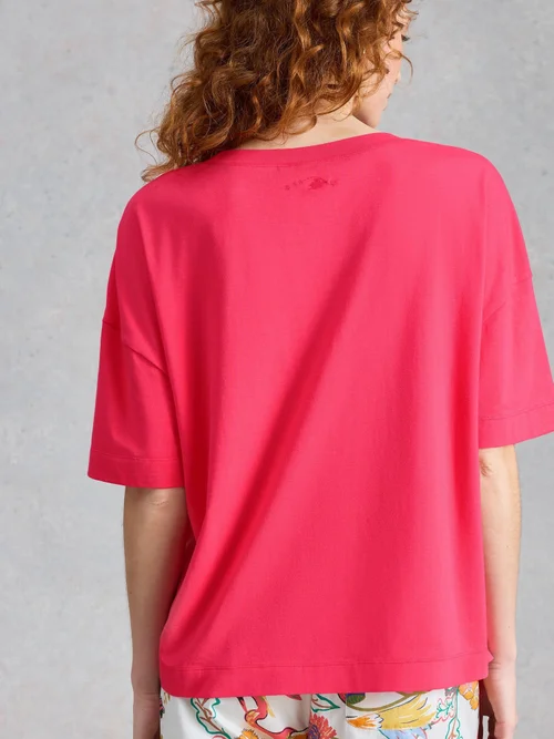 Pyjamatop Maya - Mid Pink - XL Bild 4