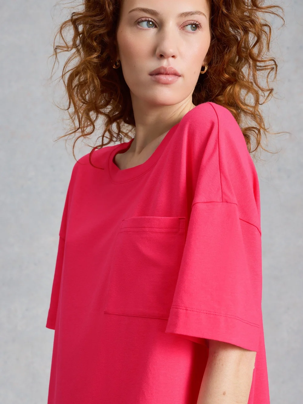 Pyjamatop Maya - Mid Pink - XL Bild 1