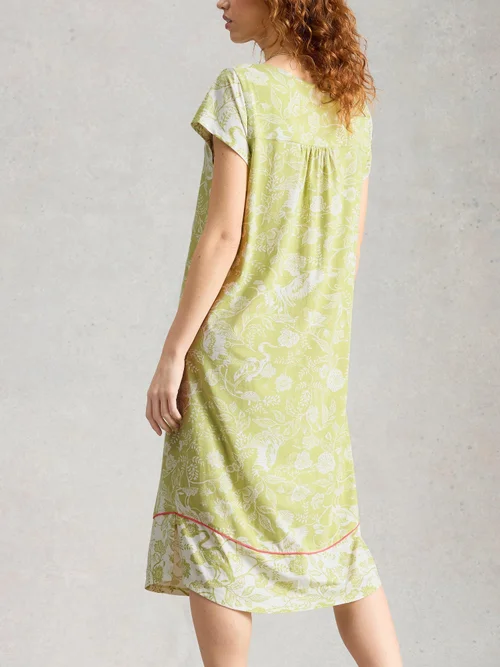 Jerseynachthemd Evane - Green Pr - S Bild 4