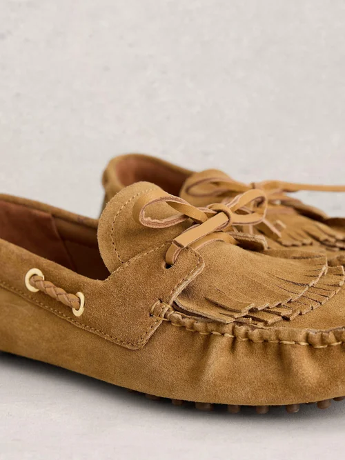 Loafer Tilda mit Fransen - Light Tan - 41 Bild 3