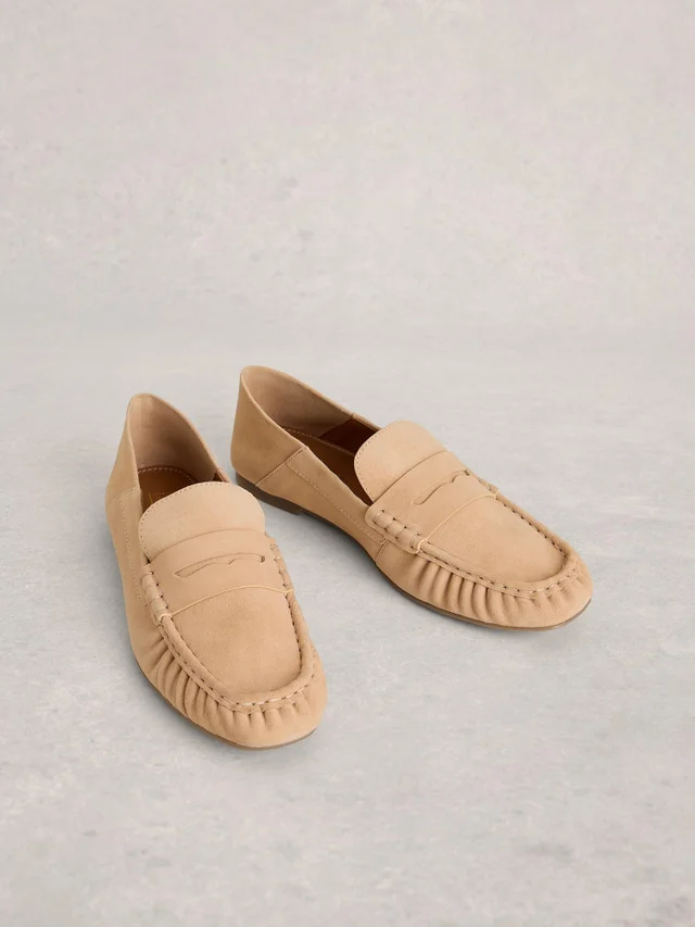 Geraffte Loafer Lola