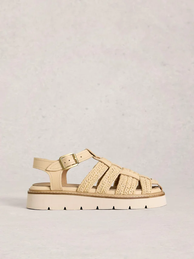 Riemensandalen mit Profilsohle
