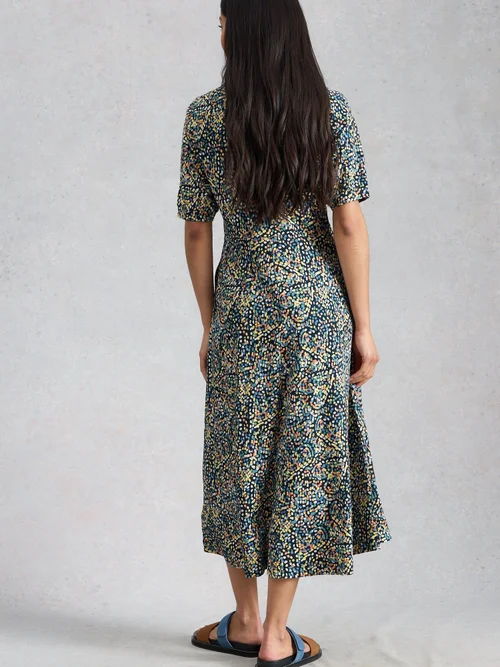 Jerseykleid Megan - Navy Multi - 52/R Bild 4