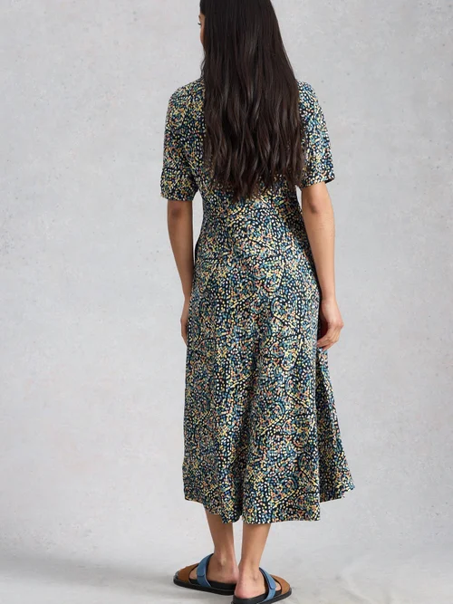Jerseykleid Megan - Navy Multi - 52/R Bild 4