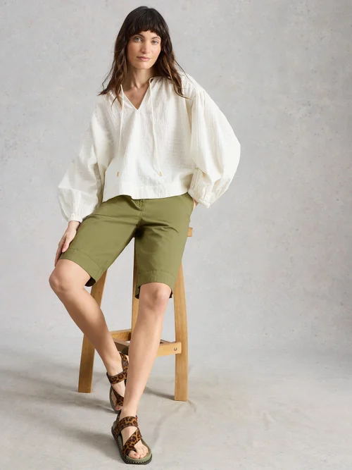 Chinoshorts Heidi - Khaki Grn - 50/R Bild 1