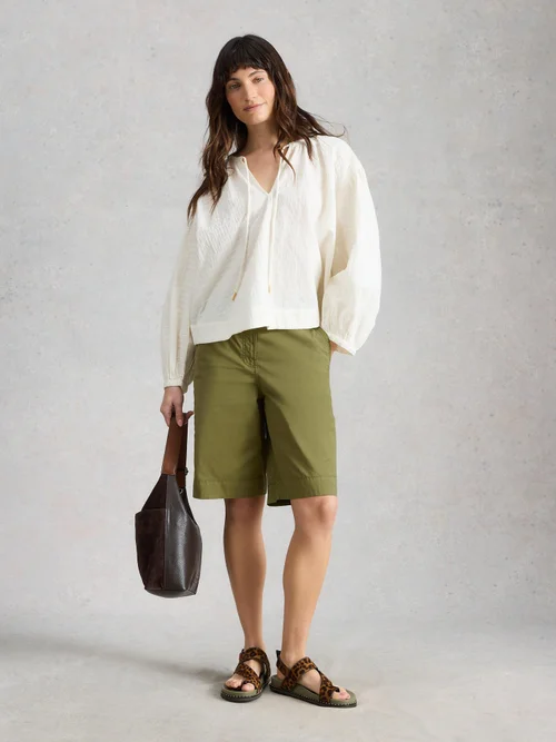 Chinoshorts Heidi - Khaki Grn - 50/R Bild 2