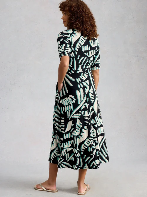Jerseykleid Megan - Blk Mlt - 52/R Bild 4