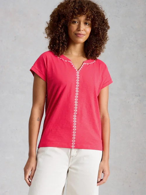Besticktes T-Shirt Nelly - Brt Pink - 52 Bild 3