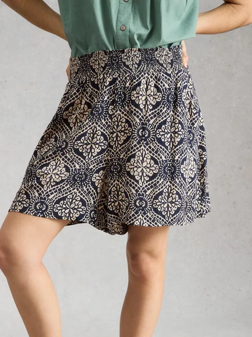 Knittershorts Shelly - Navy Pr - 50/R Bild 3