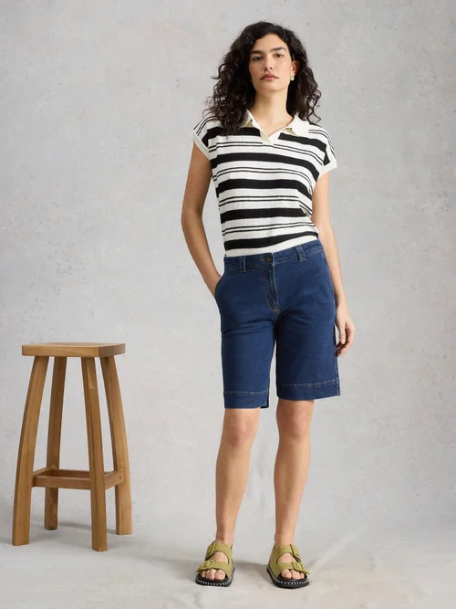 Jeansshorts Heidi - Mid Denim - 50/R Bild 2