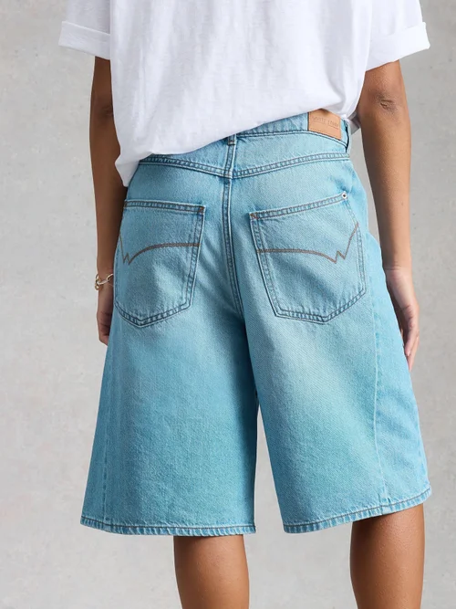 Ausgestellte Bermuda Jodi - Lgt Denim - 52/R Bild 4