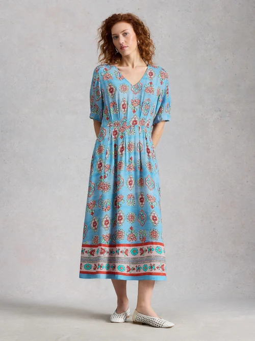 Midikleid Kate - Blue Mlt - 52/R Bild 2