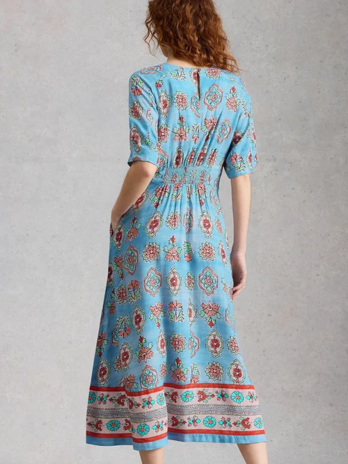 Midikleid Kate - Blue Mlt - 52/R Bild 4