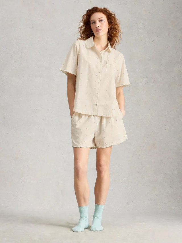 Pyjamatop Nelly mit kurzem Arm