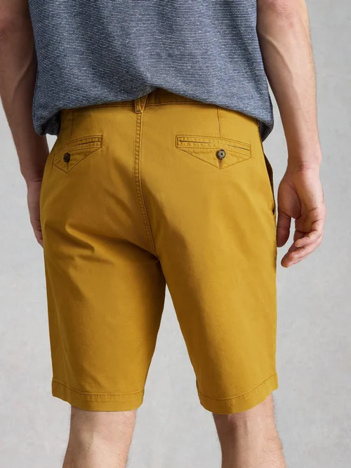 Chinoshorts Sutton aus Bio-Baumwolle - Dp Yellow - 38/R Bild 4