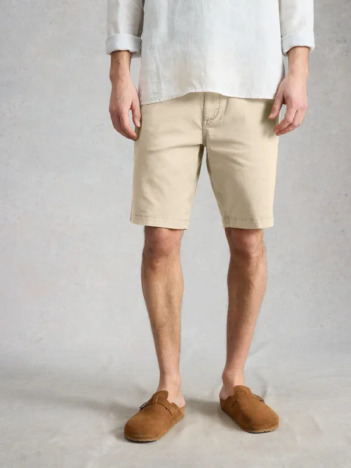 Chinoshorts Sutton aus Bio-Baumwolle - Nat White - 40/R Bild 3