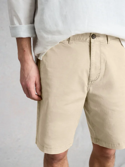 Chinoshorts Sutton aus Bio-Baumwolle - Nat White - 40/R Bild 1