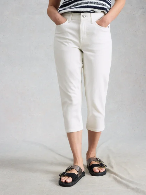 Caprijeans Blake - Bril White - 48/R Bild 3