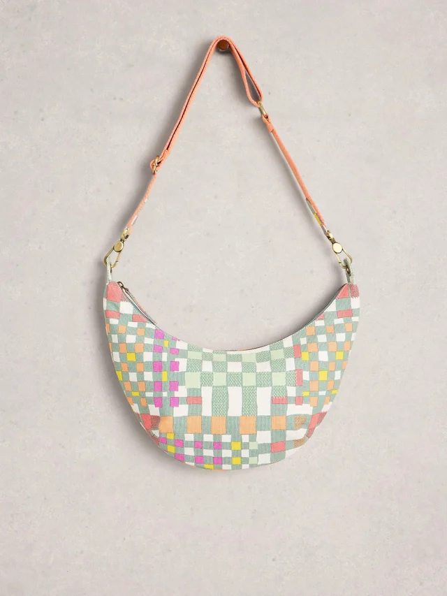 Crossbody-Stofftasche Natalie