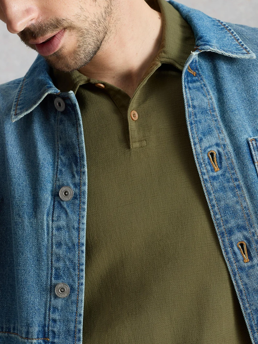 Polohemd Anderby - Khaki Grn - XXL Bild 1
