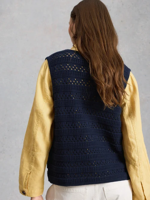 Häkeltop Tilda - Dark Navy - XL Bild 4