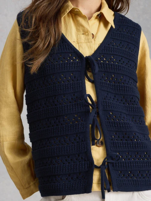 Häkeltop Tilda - Dark Navy - XL Bild 3