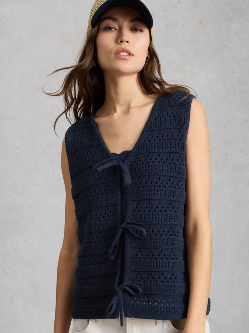 Häkeltop Tilda - Dark Navy - XL Bild 1