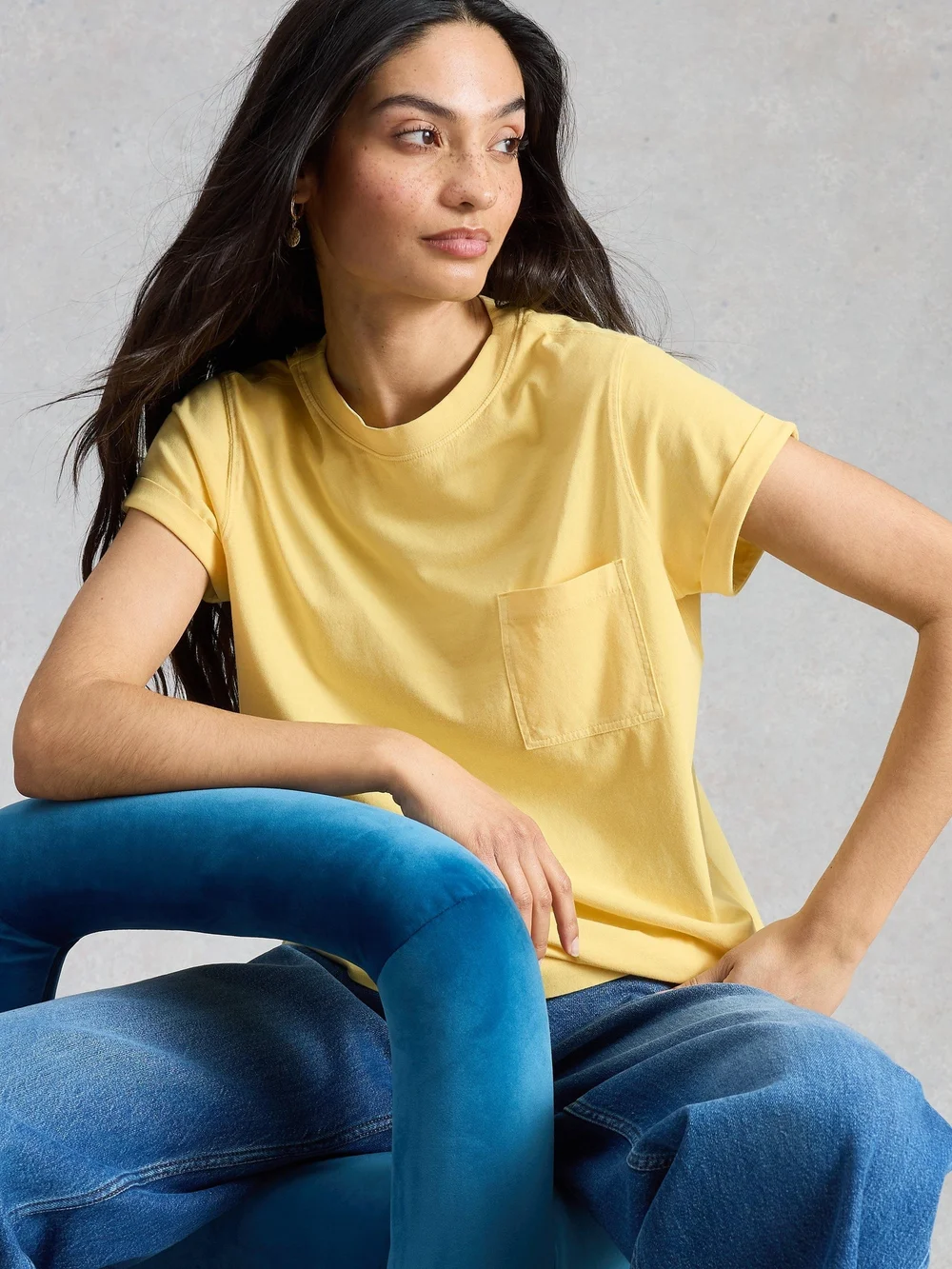 T-Shirt Gina - Lgt Yellow - 52 Bild 1