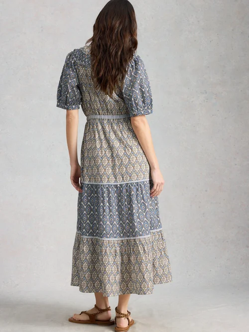 Midikleid Ariel - Blue Mlt - 46/R Bild 4