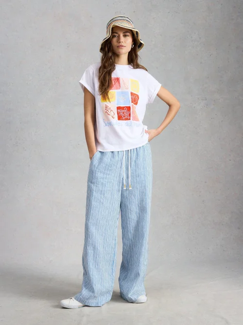 Grafik-T-Shirt Gina - Ivory Pr - 52 Bild 2