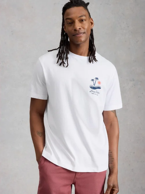 T-Shirt Horsham Pool - White Pr - XXL/R Bild 4