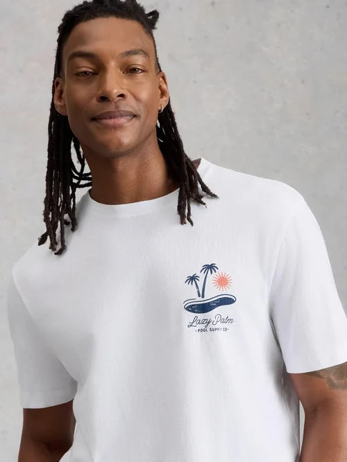 T-Shirt Horsham Pool - White Pr - XXL/R Bild 3