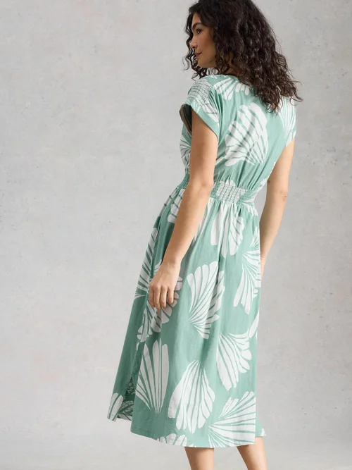 Jerseykleid Mina - Teal Pr - 52/R Bild 4