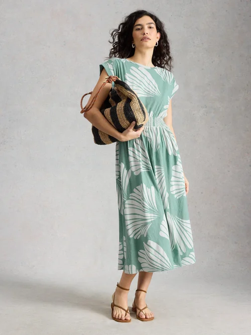 Jerseykleid Mina - Teal Pr - 52/R Bild 2