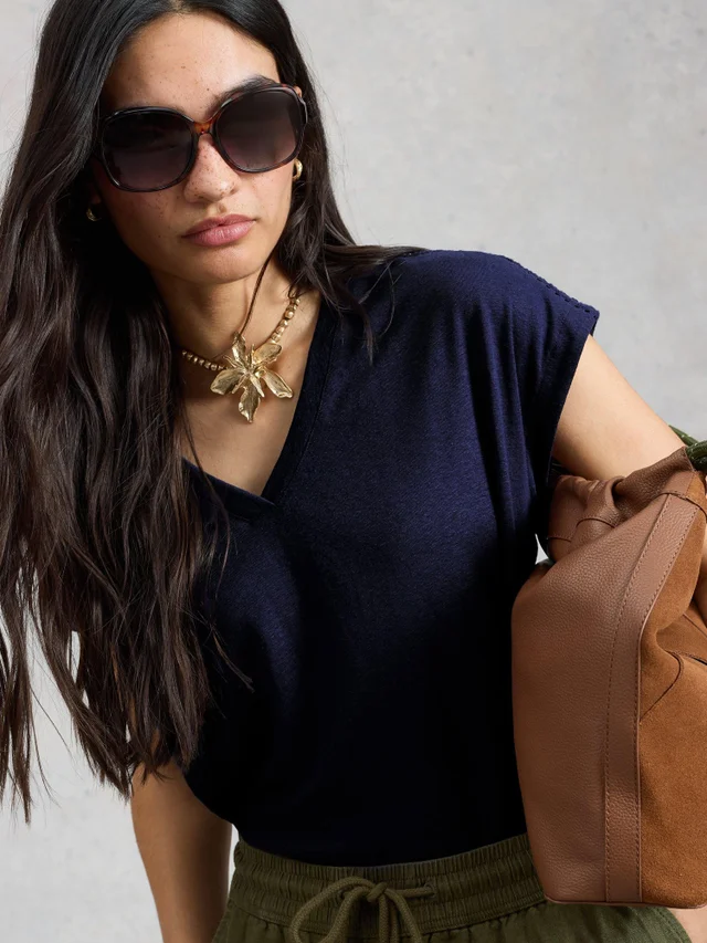 T-Shirt Ella mit Lochspitze