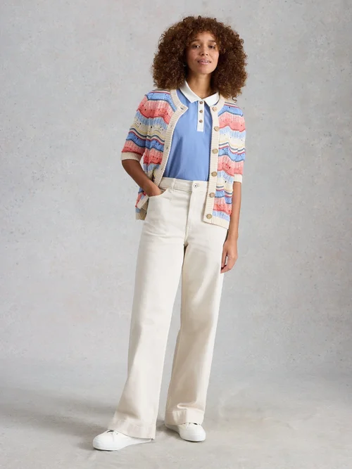 Cardigan Isabella - Ivory Mlt - 52 Bild 2