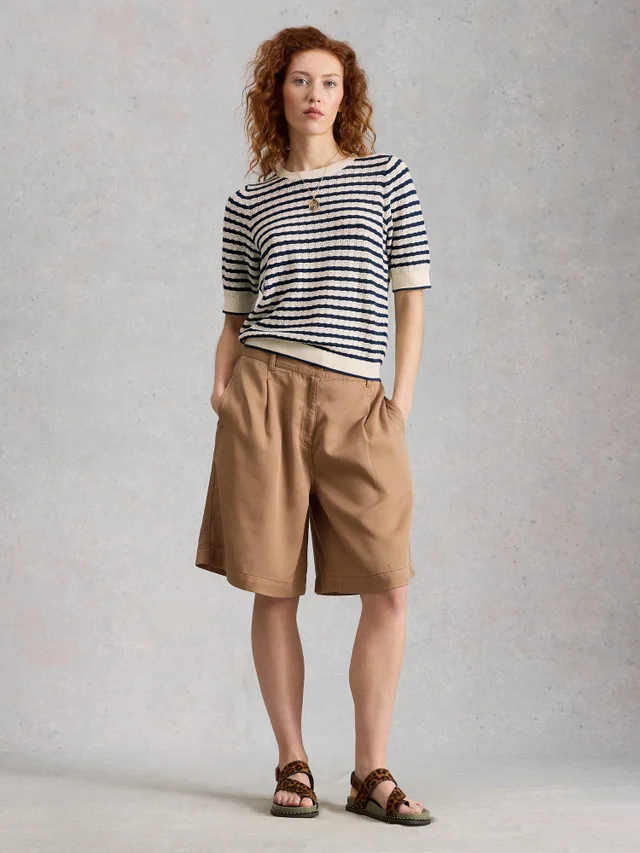 Pointelle Top Holly