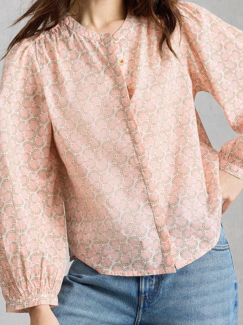 Top en coton biologique Lana - Pink Mlt - 50 Bild 3