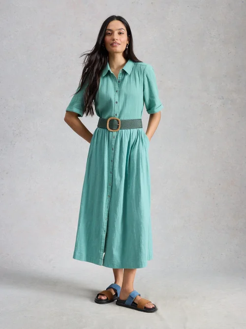 Blusenkleid Rylee - Mid Blue - 48/R Bild 2