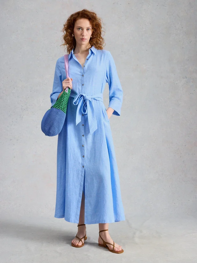 Blusenkleid Soma aus Leinenmischung