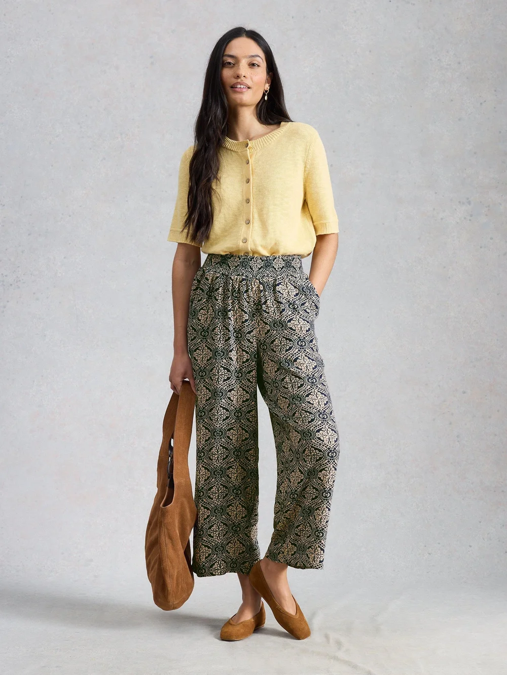 Knitterculotte Shelly - Navy Pr - 52/R Bild 1