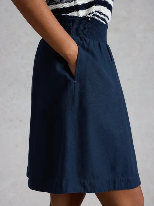Rock Sheila aus Leinenmischung - Dark Navy - 52/R Bild 1