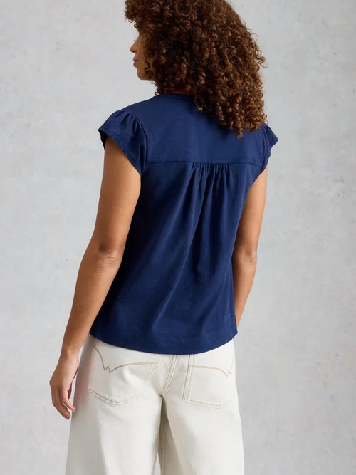 Besticktes Top Amelia - Indigo Ble - 52 Bild 4