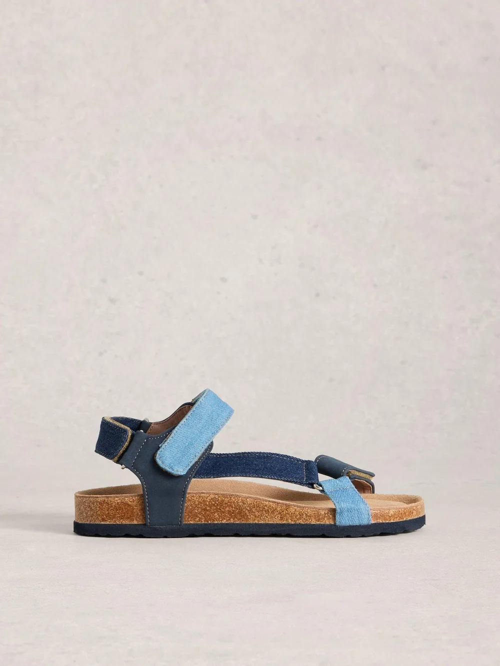 Trekking Sandalen mit Fußbett - Denim Mlt - 41 Bild 1