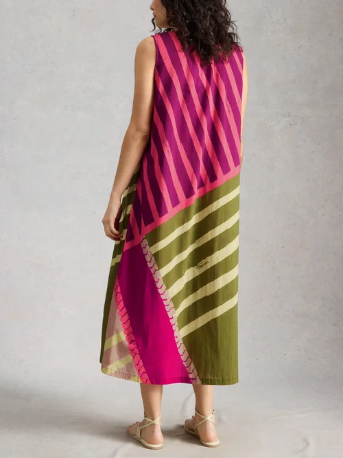 Maxikleid Aggie - Pink Mlt - 52/R Bild 4