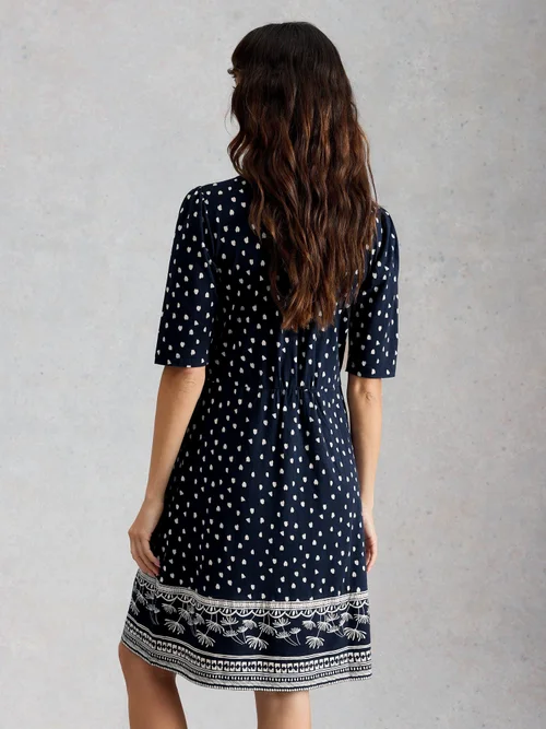 Jerseykleid Olivia - Navy Pr - 50/R Bild 4